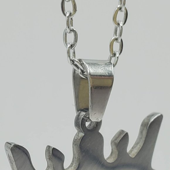 Brand New King Lion Crowned Man Stainless steel Necklace - Picture 5 of 6